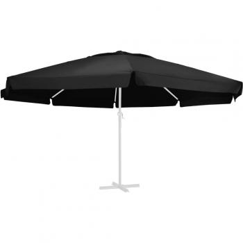 Tela de Repuesto para Sombrilla Cubierta Parasol Exterior - Color Arena, Antracita, Negro - VidaXL