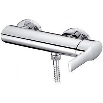 Clever 97404 Grifo de Ducha Monomando Econature, Mikura, cromado