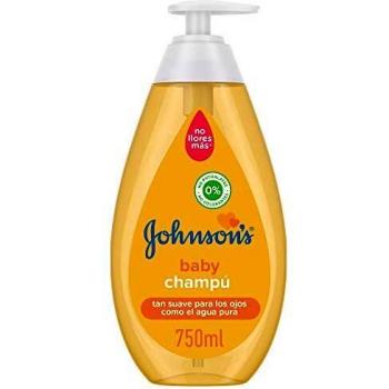 Johnson's Baby Champú Clásico, Pelo Suave, Brillante e Hidratado, 750 ml