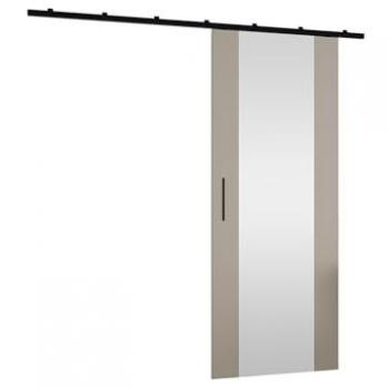 Puerta Corredera Kawosi 70 II con Espejo Frontal y Guías de Aluminio