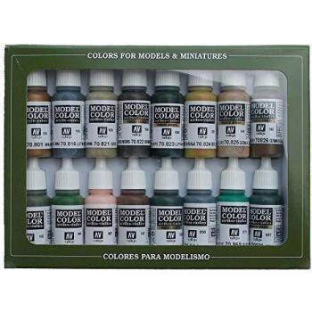 70114 MODEL COLOR SET 16 COLORES WW, Multicolor