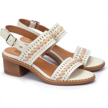 Pikolinos Sandalias tacón de piel BLANES W3H