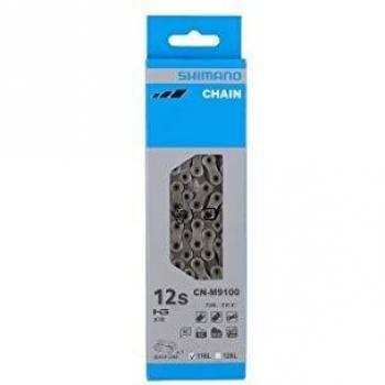SHIMANO Cnm9100 Cadenas, Unisex Adulto, Plata, 116 Glieder