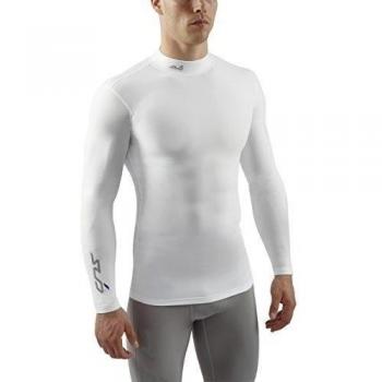 Sub Sports - Camiseta de compresión para hombre, talla L, color blanco