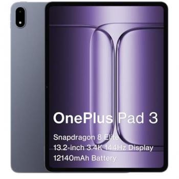 OnePlus Pad 3 Tablet - 13.2 WiFi, 12GB RAM, 256GB Storage, Snapdragon 8 Elite, Storm Blue