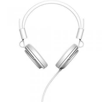 Defunc Basic - Auriculares estéreo in-ear con micrófono, color blanco
