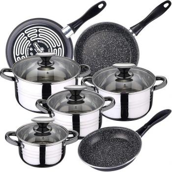 Batería de cocina San Ignacio Dina con juego de sartenes Magefesa K2 Gransasso