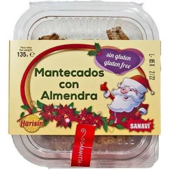 Mantecados con Almendras Harisin Bioclub