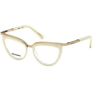 DSQUARED2 DQ5238 Monturas de gafas, Blanco