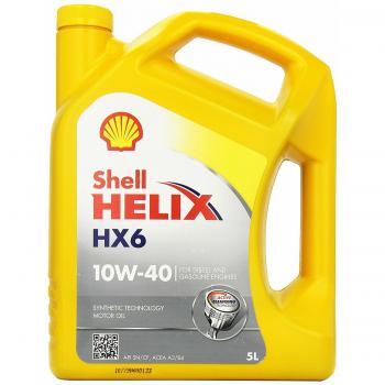 Aceite Shell Helix HX6 10W40 5L
