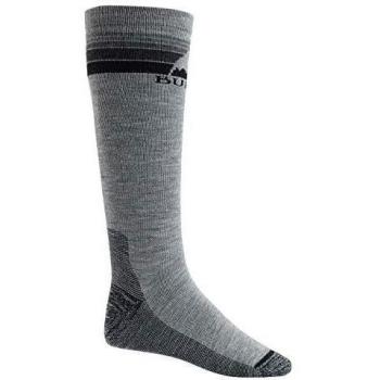 Burton Emblem Midweight calcetines de snowboard, Hombre, Gray Heather, L