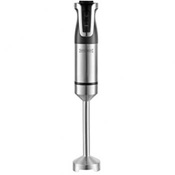 Batidora de Mano Royalty Line 800W con potencia de 800 vatios, diseño ergonómico, cuchillas de acero inoxidable, múltiples velocidades y función turbo