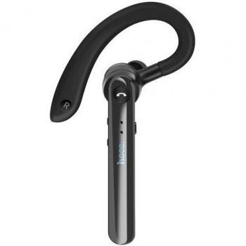 Auricular Mono Bluetooth Hoco S19 Negro con Reducción de Ruido y Batería de 9 Horas