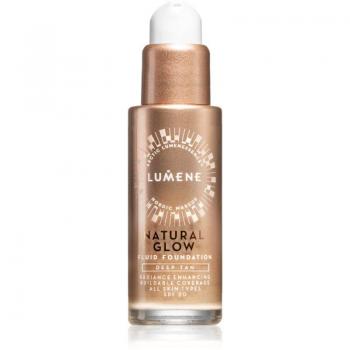 Lumene Natural Glow Brightening Foundation for Natural Look SPF 20 Shade 5 Deep Tan 30 ml