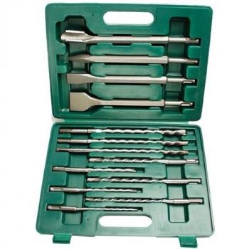 Brüder Mannesmann M12588 SDS-Plus - Set de 13 Piezas de Cinceles y Brocas