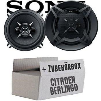 Citroen Berlingo 1 Heck - Sony XS-FB1330 - 13cm 3-Wege Koax-System - Einbauset