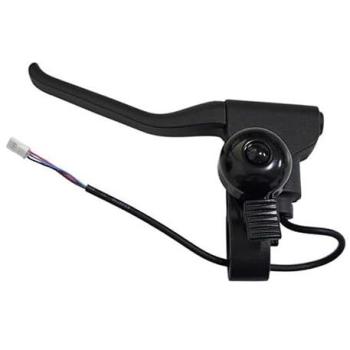 Maneta de freno izquierda con timbre compatible para patinete eléctrico Aprilia eSR1 - Repuesto F10mobility