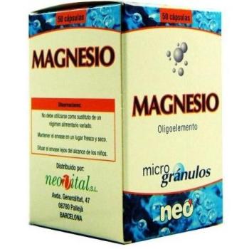 NEO | Hierro - 50 Cápsulas | Complemento Alimenticio para Ayudar al Mantenimiento de Músculos, Nervios y Huesos Fuertes | Refuerza el Sistema Inmunitario | Sin Gluten | Tomar 1 o 2 Cápsulas al Día