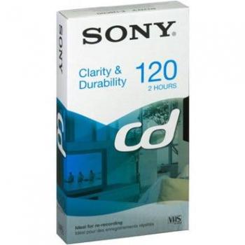 Sony E120CD Cinta de Casete Video Cassette 120 min 1 Pieza