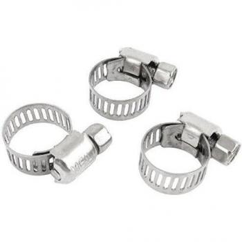 sourcing map a13073100ux1021 Abrazadera para Mangueras Set de 3 Piezas