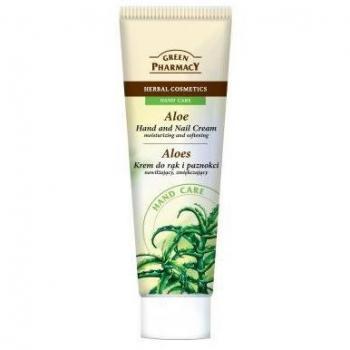 Green Pharmacy Crema de Manos y Uñas Hidratante con Aloe Vera 100ml