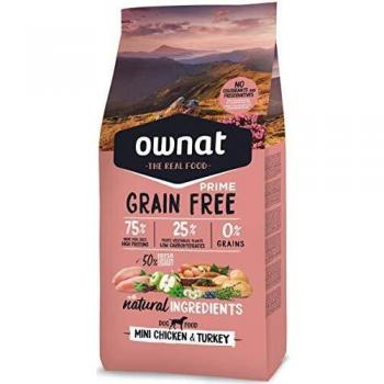 Ownat Pienso para Perros de Pollo & Pavo sin Granos