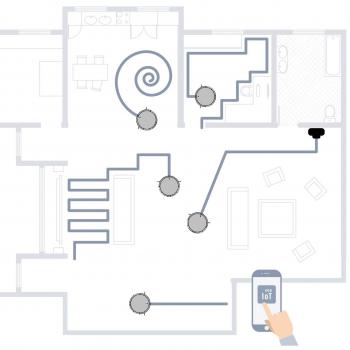 SPC Baamba Gyro 4.0: Robot Aspiradora Inteligente Wi-Fi
