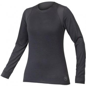 Camiseta de ciclismo mujer Endura SingleTrack manga larga gris (S)