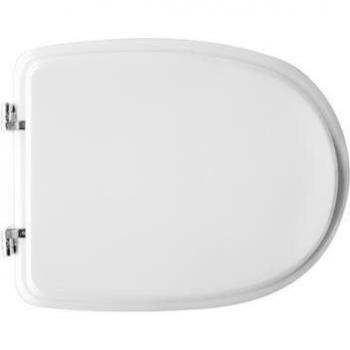 Asiento de inodoro ajustable para Faleri Vaso Adria Forma 7, color blanco
