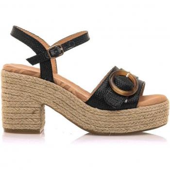 Sandalias de tacón Mustang Courtney negro
