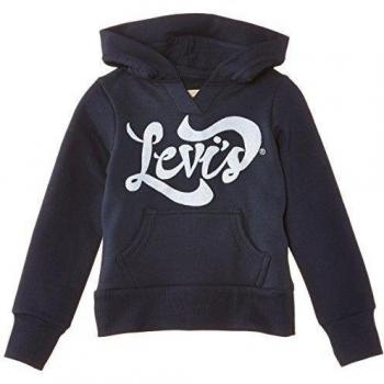 Levi's Kids Sudadera con Capucha, para Niñas, Azul
