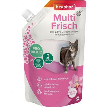 Beaphar Multi Fresh Desodorante para Arena de Gato - Fragancia Orquídea - 400g