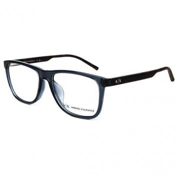 Armani Exchange AX3048F Asian Fit 8238 Armazones y Gafas Recetadas para Hombre Grises