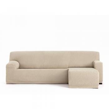 Funda para chaise longue de brazo corto izquierdo Eysa TROYA Blanco 170 x 110 x 310 cm
