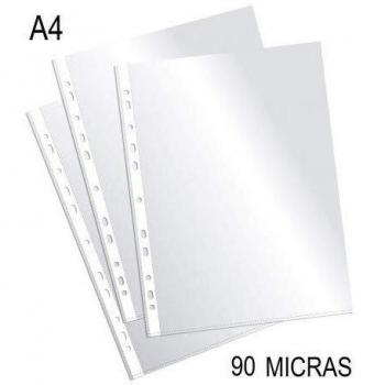 (Caja 100 unid) FUNDA MULTITALADRO PLUS OFFICE A4 90M