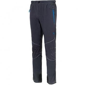 Izas Sinai Pantalones Trekking, Hombre, Gris Oscuro/Silver/Azul, L