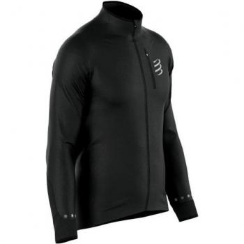 Chaqueta Compressport Hurricane Indproof Hombre Color Negro