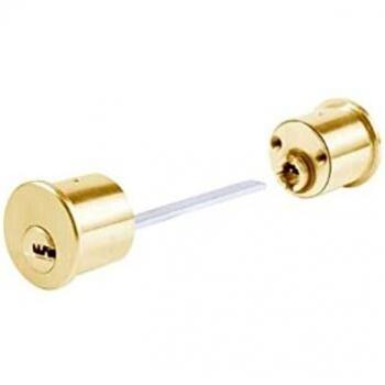 Tesa Assa Abloy 3010125 Tesa Seguridad T6TS 40 Leva Corta Cilindro Redondo, Multicolor