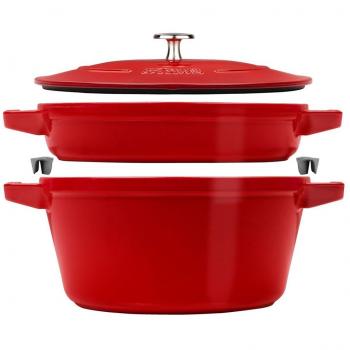 Cazuela Zwilling La Cocotte Rojo Hierro Fundido Ø 24 cm