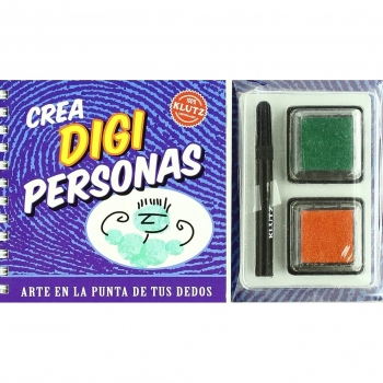 Diseña Digi Personas: Arte Creativo al Alcance de tus Dedos - Edición Infantil-Juvenil en Tapa Dura