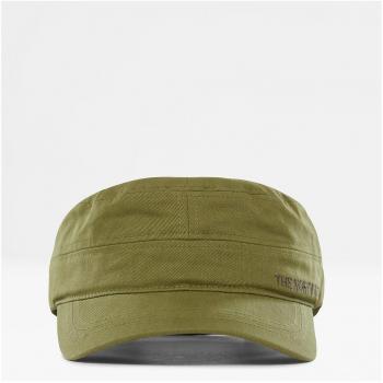 The North Face Logo Military Hat Gorra, Hombre, Iguana Verde, S/M