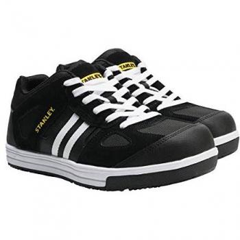 STANLEY® Cody Safety Trainers Black/White Stripe UK 12 EUR 46