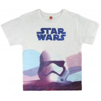 Star Wars S0712914 Camiseta, Blanco, 10 años Unisex niños
