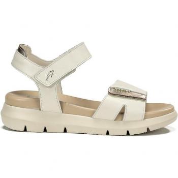 Sandalias abiertas de mujer en piel Fluchos 1708 Sugar Hielo