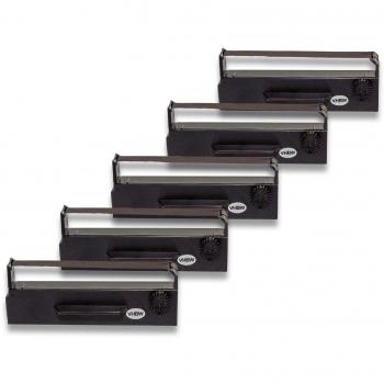 vhbw 5x cinta de tinta de nailon para su impresora matricial compatible con Epson TM-U 295
