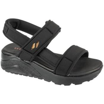 Sandalias Skechers UNO LITE - SUNNY STAND para Niña en Negro/Oro Rosa, Talla 33