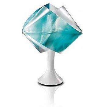 Lámpara de mesa de diseño Gemmy Prisma verde