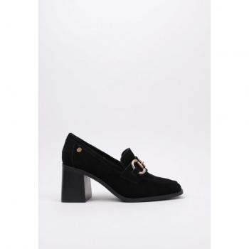 Carmela 16113804 Tacones Medios Elegantes Negro Mujer 37