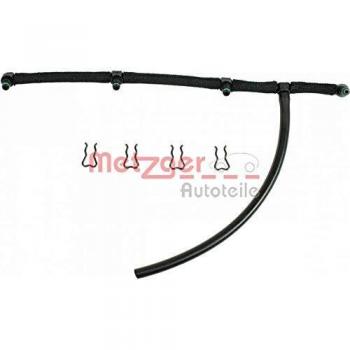 Tubo flexible de combustible de fuga METZGER 0840022 para inyección diesel, compatible con biodiesel y vehículos FIAT BRAVO 2, Multipla, Grande Punto 3/5 puertas