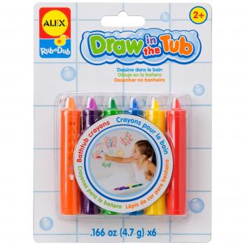 Alex - Pack de 6 ceras para la bañera